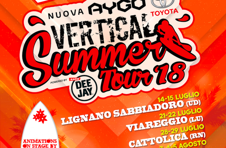 Event’s Way realizza la settima edizione di Aygo Vertical Summer Tour 2018