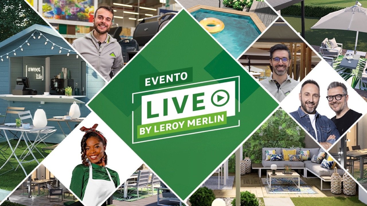 Leroy Merlin, la strategia di livestream experience illumina l’arredo outdoor