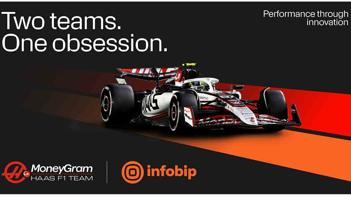 Infobip e il team MoneyGram Haas F1 presentano la piattaforma Conversational Fan Experience