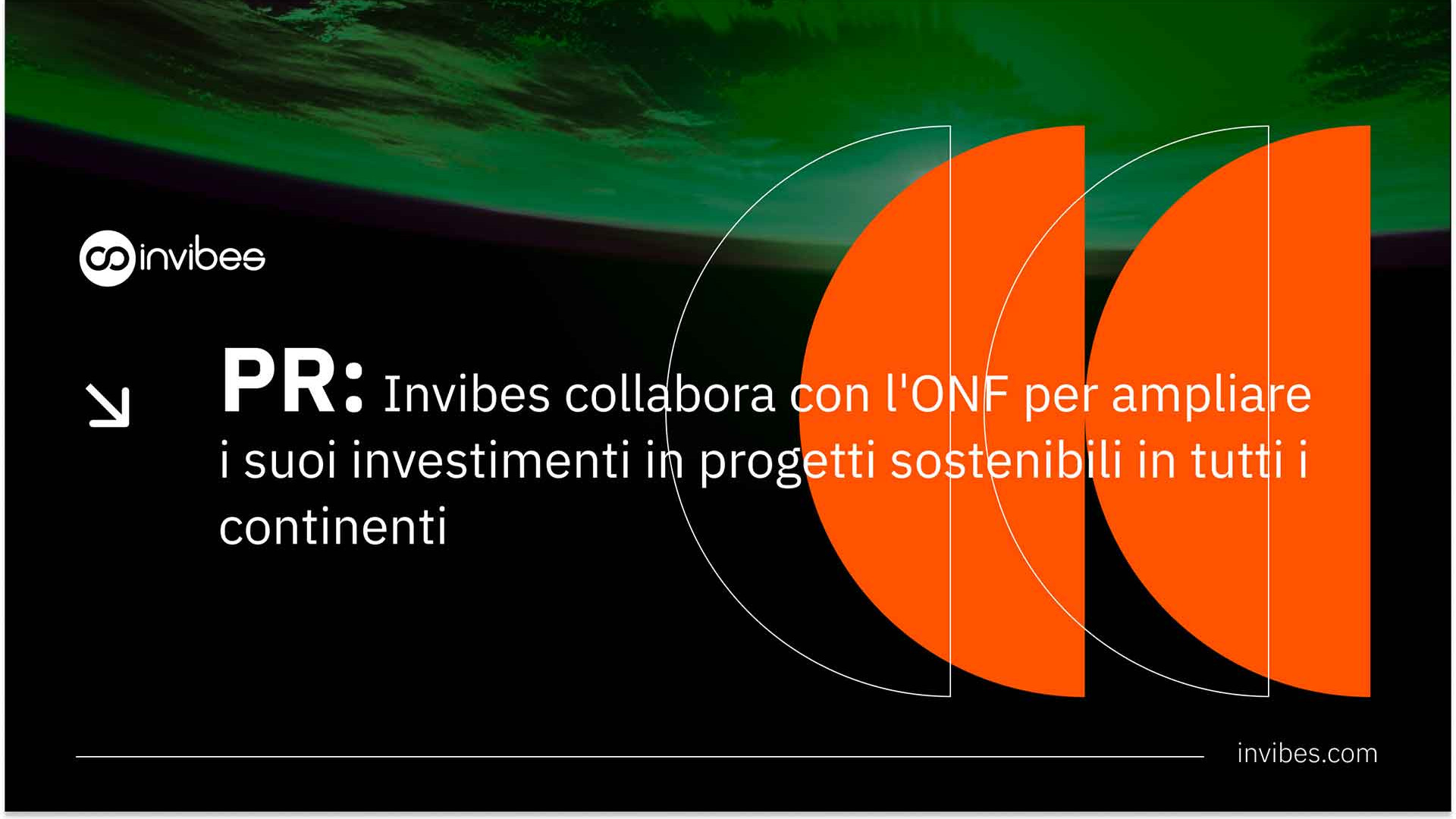 Invibes collabora con  l’Office National des Forêts per ampliare  i propri investimenti green