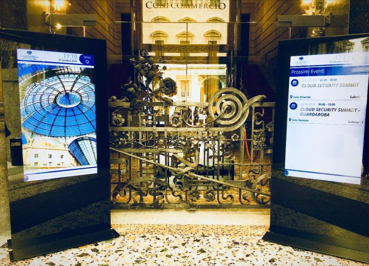 Confcommercio Milano ha scelto il software Jade di Voome Networks per il digital signage