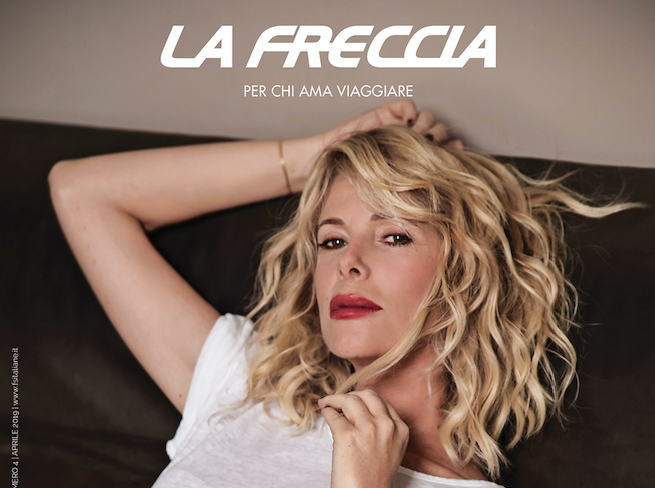FS Italiane lancia La Freccia di aprile: nuova veste grafica e Alessia Marcuzzi in cover
