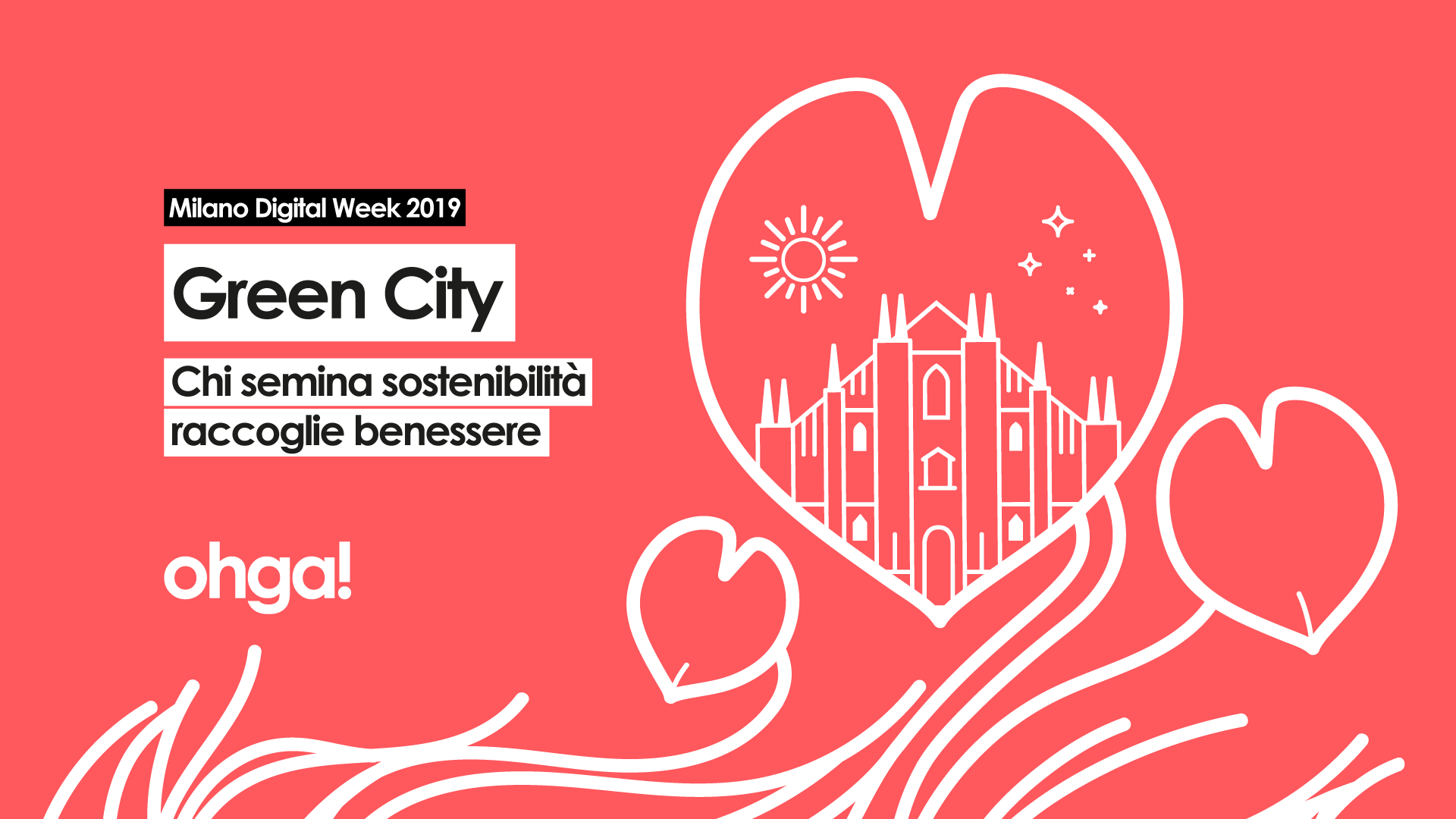 Ciaopeople alla Milano Digital Week 2019 con “Green city: chi semina sostenibilità raccoglie benessere”