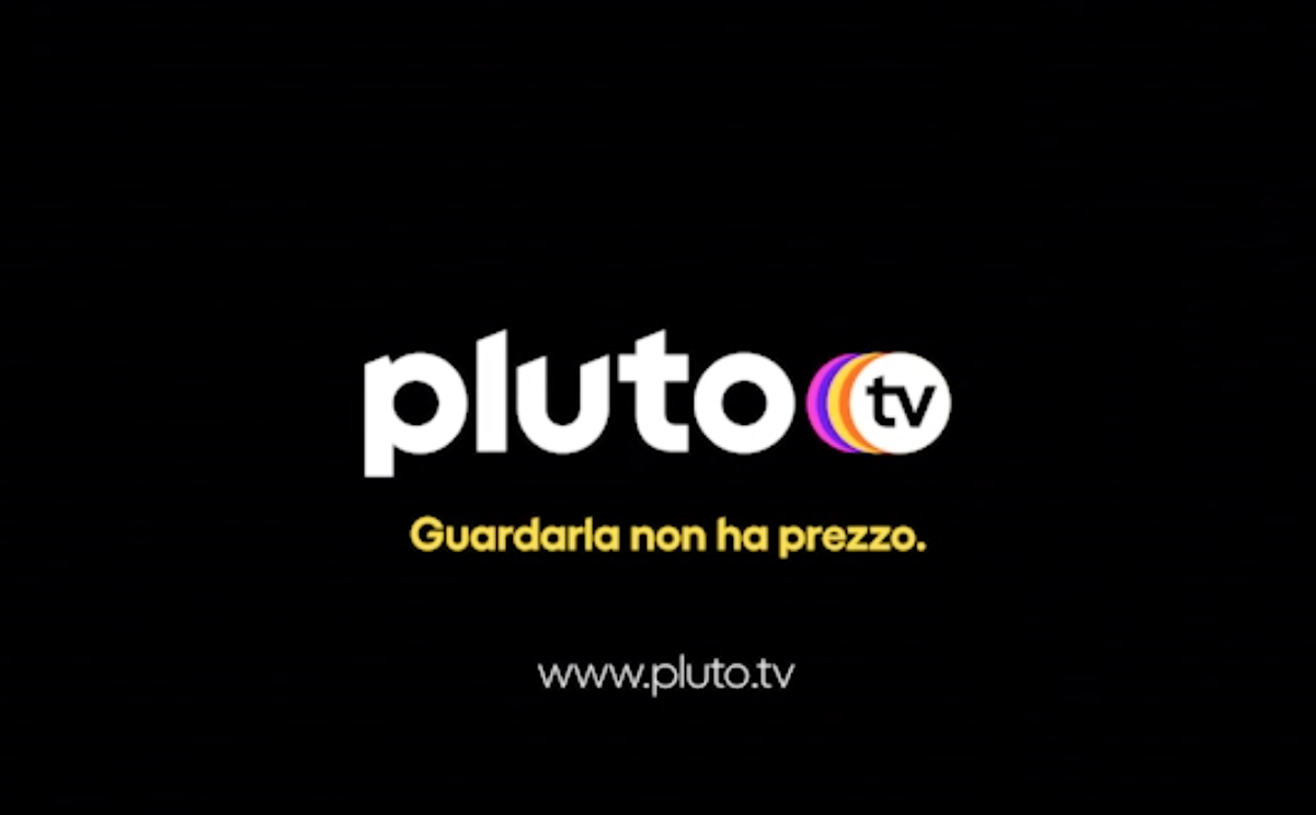 Pluto TV, la campagna di brand arriva in Italia
