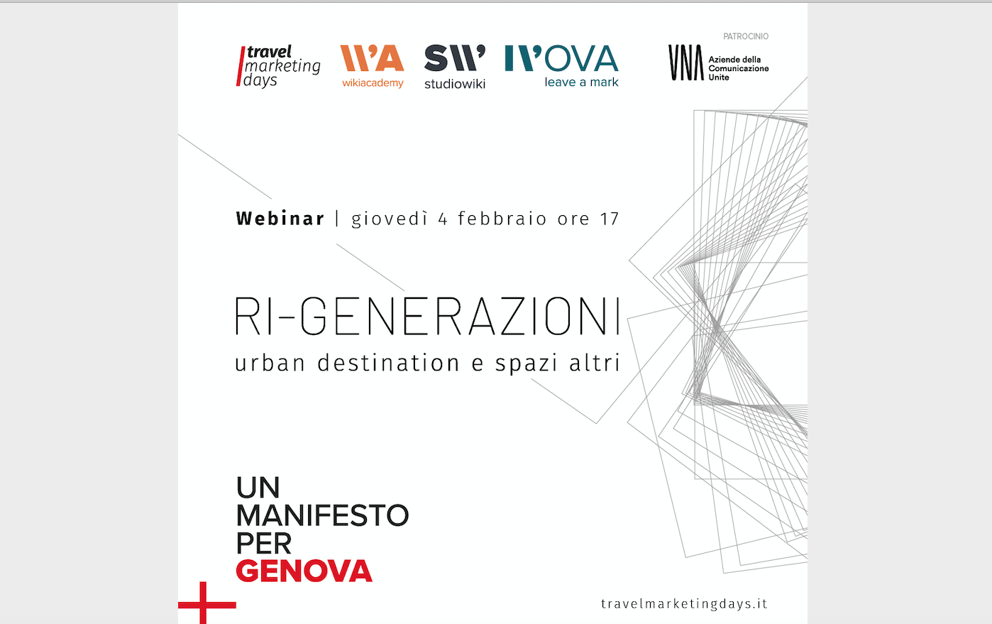 Ri-Generazioni, “Tra Turismo e Comunicazione”, oggi alle 17:00 il seminario digitale