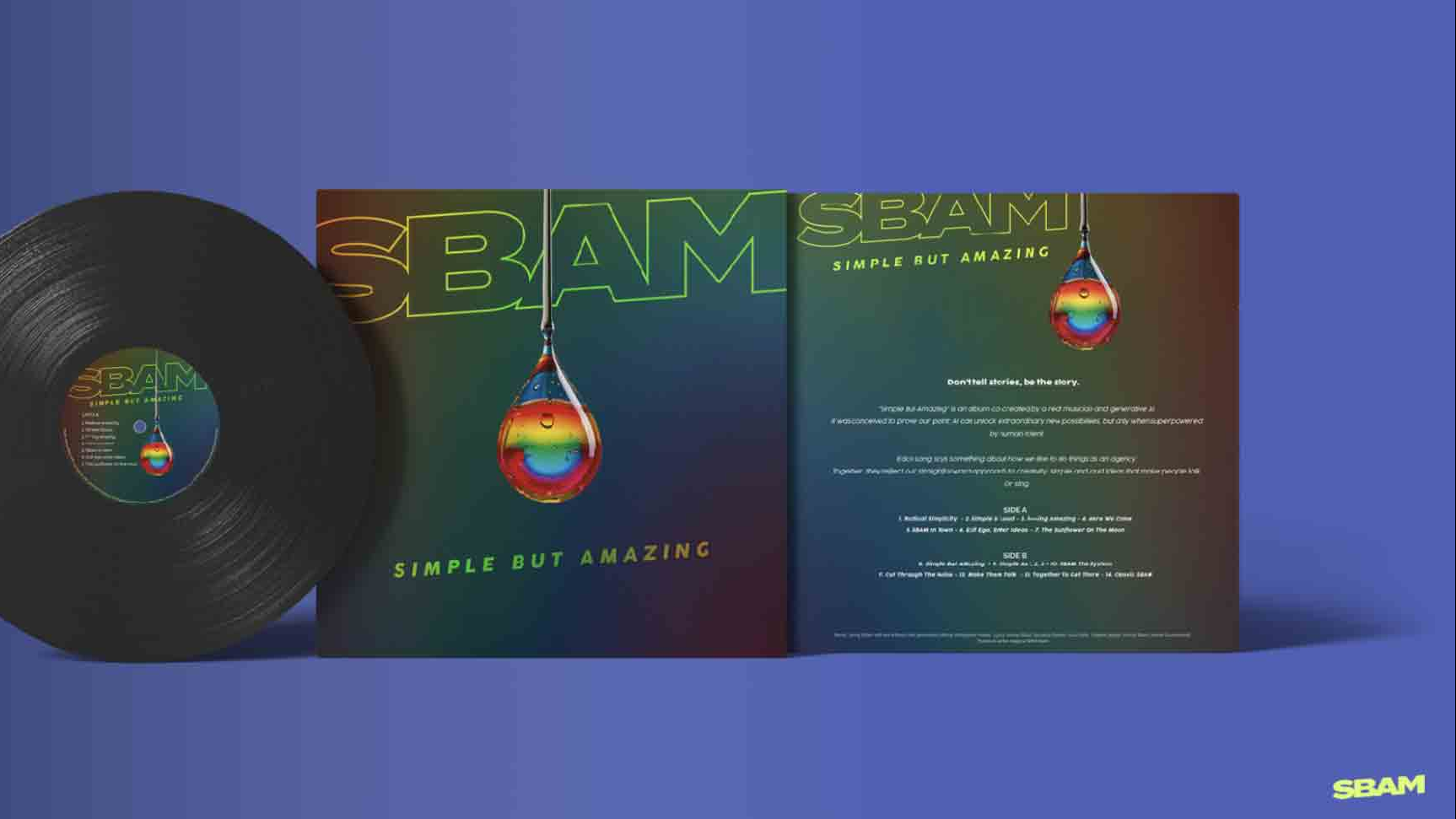 “Simple But Amazing”, nasce il disco-manifesto di SBAM