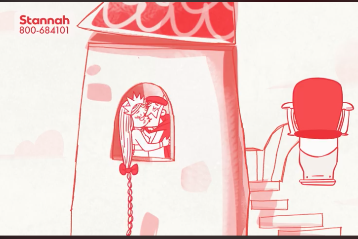È on air la nuova campagna in animation di Stannah Montascale firmata da Dolci Advertising