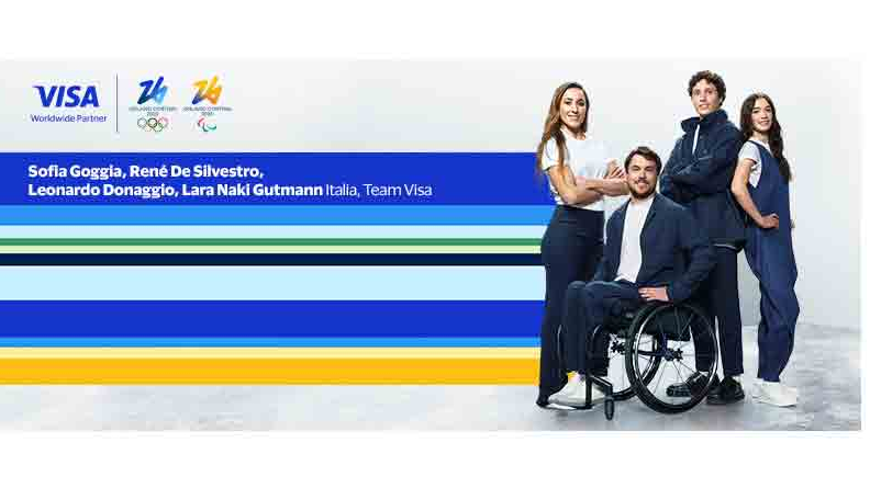 Giochi Olimpici Invernali di Milano Cortina 2026: al via la campagna Visa “Everywhere you want to be”