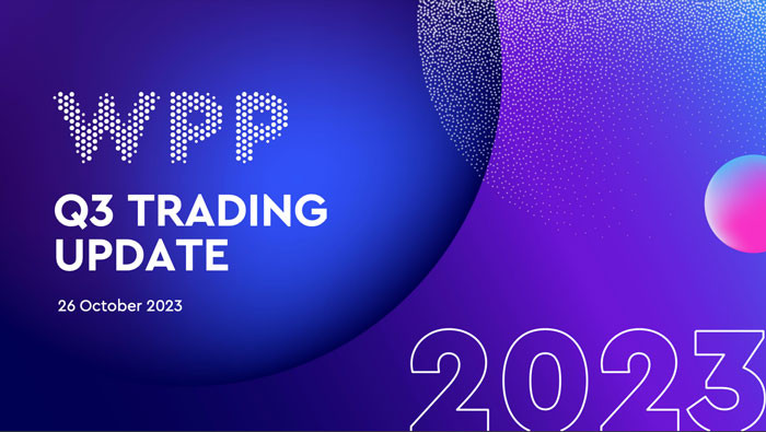 WPP: nel Q3 fatturato in calo dell’1,8% a 3,5 miliardi di sterline; nel 2023 crescita attesa di circa lo 0,5-1%